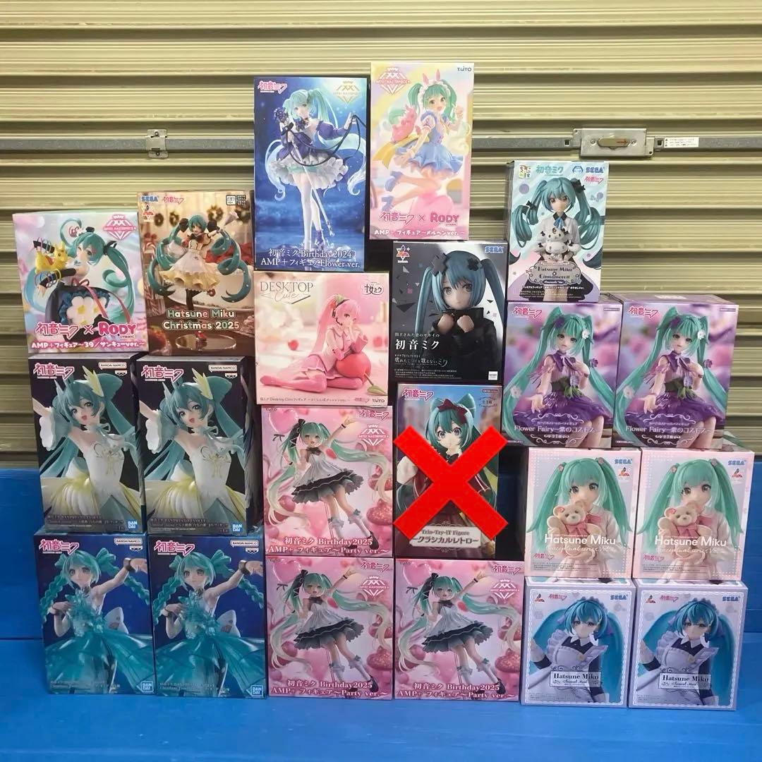 初音ミク 美少女フィギュア プライズフィギュア まとめ売り 20点