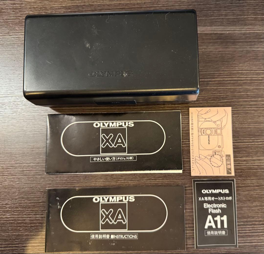OLYMPUS XA (A11 Electric Flashセット） ジャンク品