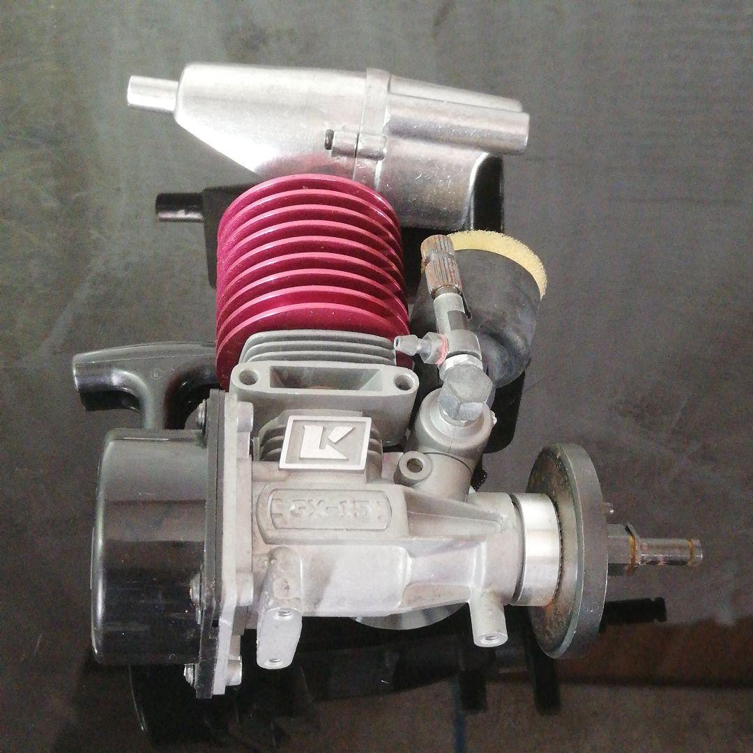 動作未確認 京商 エンジンカー エンジン gx-15 他付属品付まとめてセット