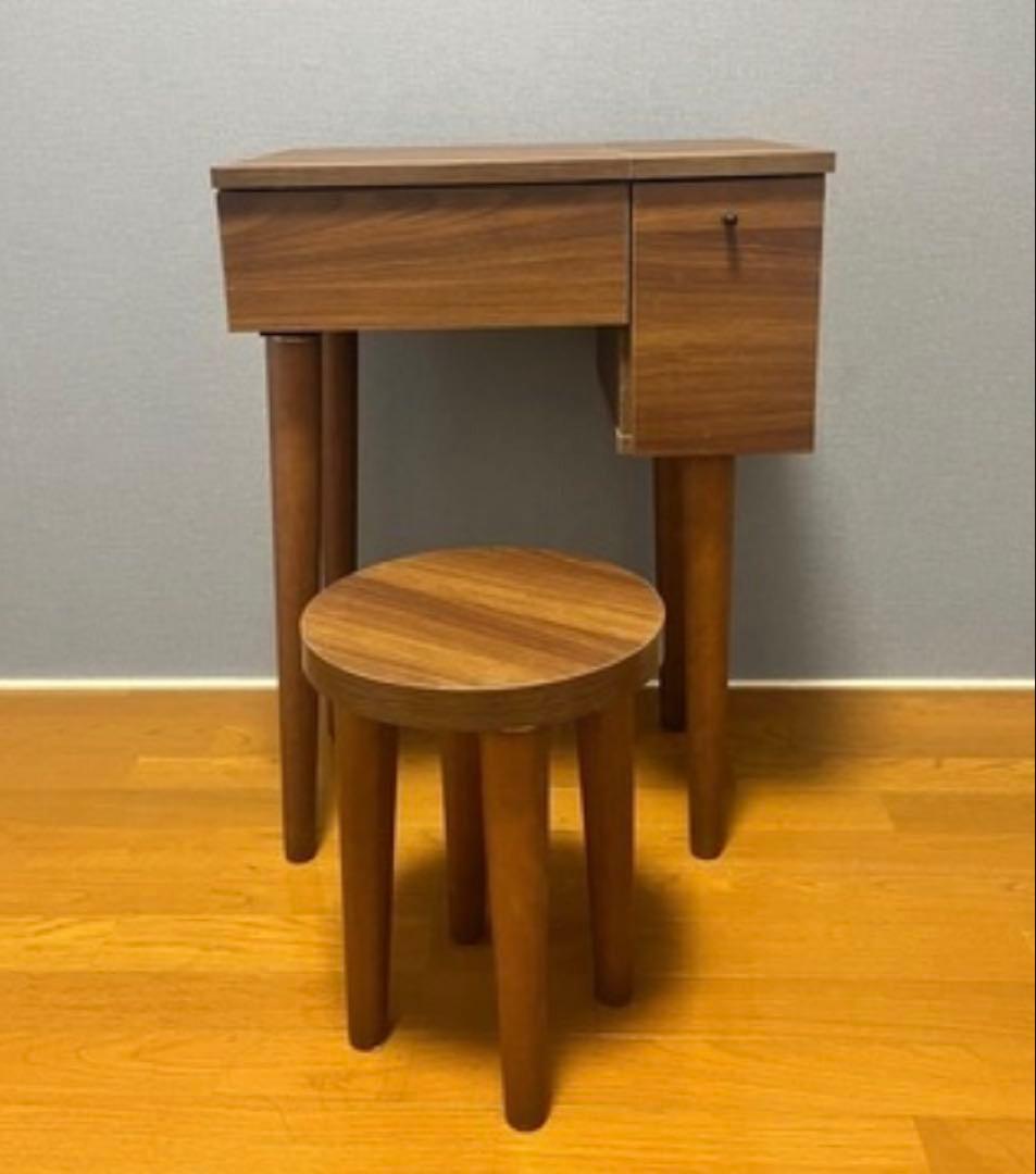 エア・リゾーム　北欧コンパクト木製ドレッサーnico ニコ