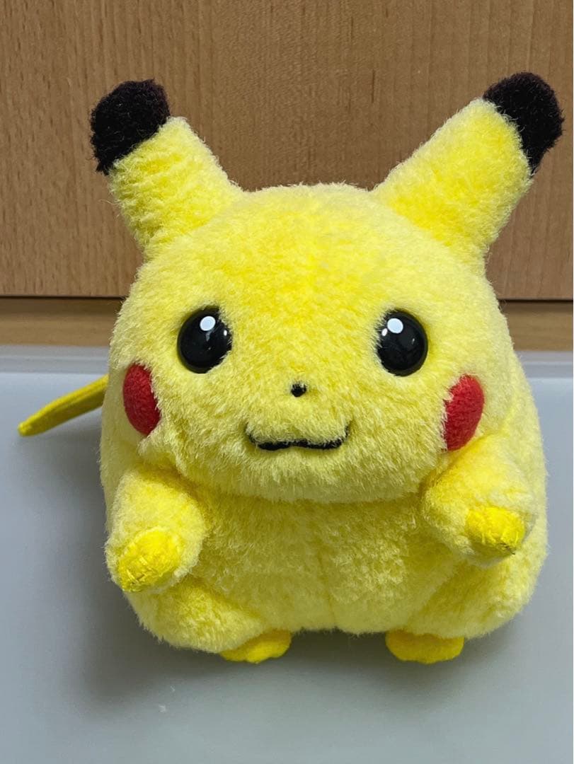 ポケモン　ピカチュウ　ぬいぐるみ　初期トミー製　約15cm