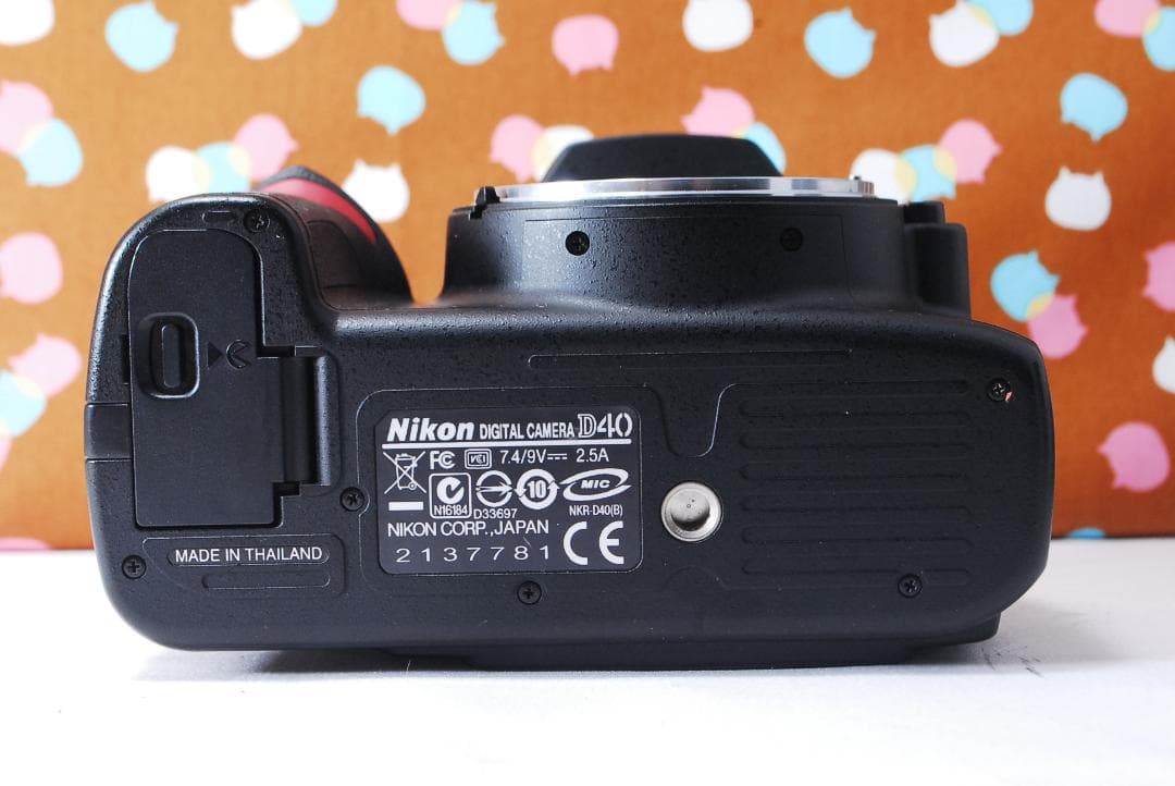 ✨ショット数3295回✨望遠レンズ付き✨Nikon D40 レンズセット