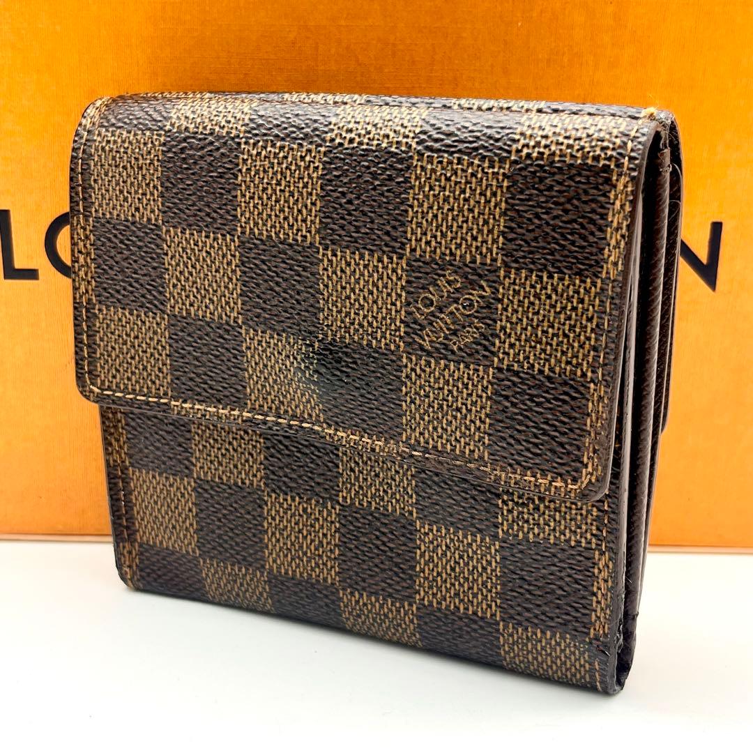 ❣️新型❣️ルイヴィトン ダミエ 3つ折り財布 ポルトフォイユエリーズ 正規品 本物