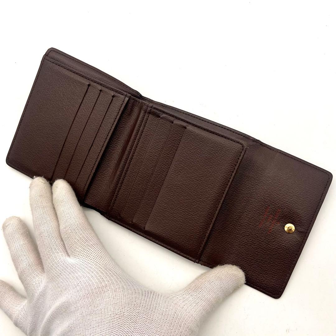 ❣️新型❣️ルイヴィトン ダミエ 3つ折り財布 ポルトフォイユエリーズ 正規品 本物