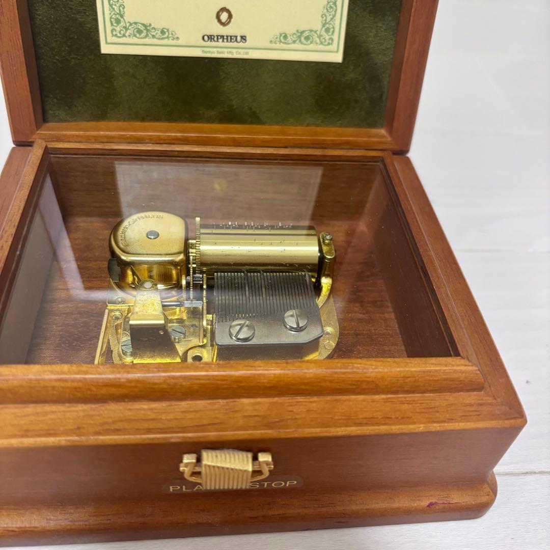 オルゴール　サンキョウ　オルフェウス　ブラームスの子守歌