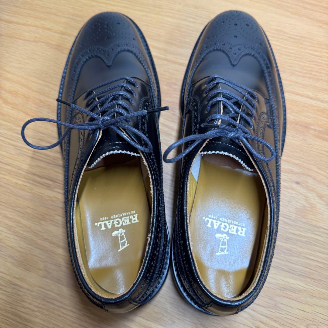 【極美品】REGAL リーガル ウイングチップ2589 26.5cm