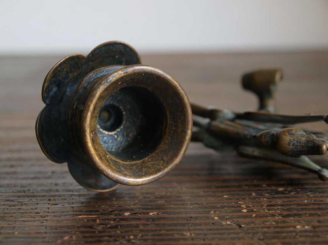 ピアノ用 キャンドルスタンド ピアノ燭台 金属 キャンドルホルダー /J931