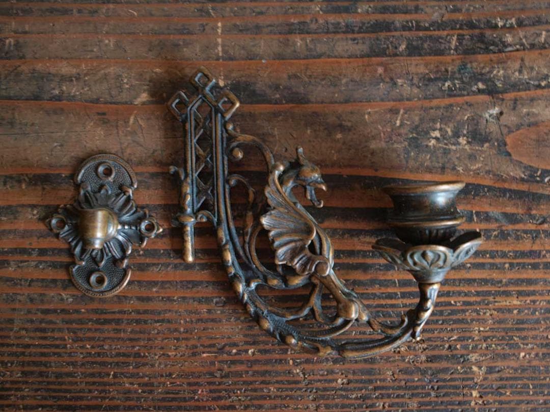 ピアノ用 キャンドルスタンド ピアノ燭台 金属 キャンドルホルダー /J931