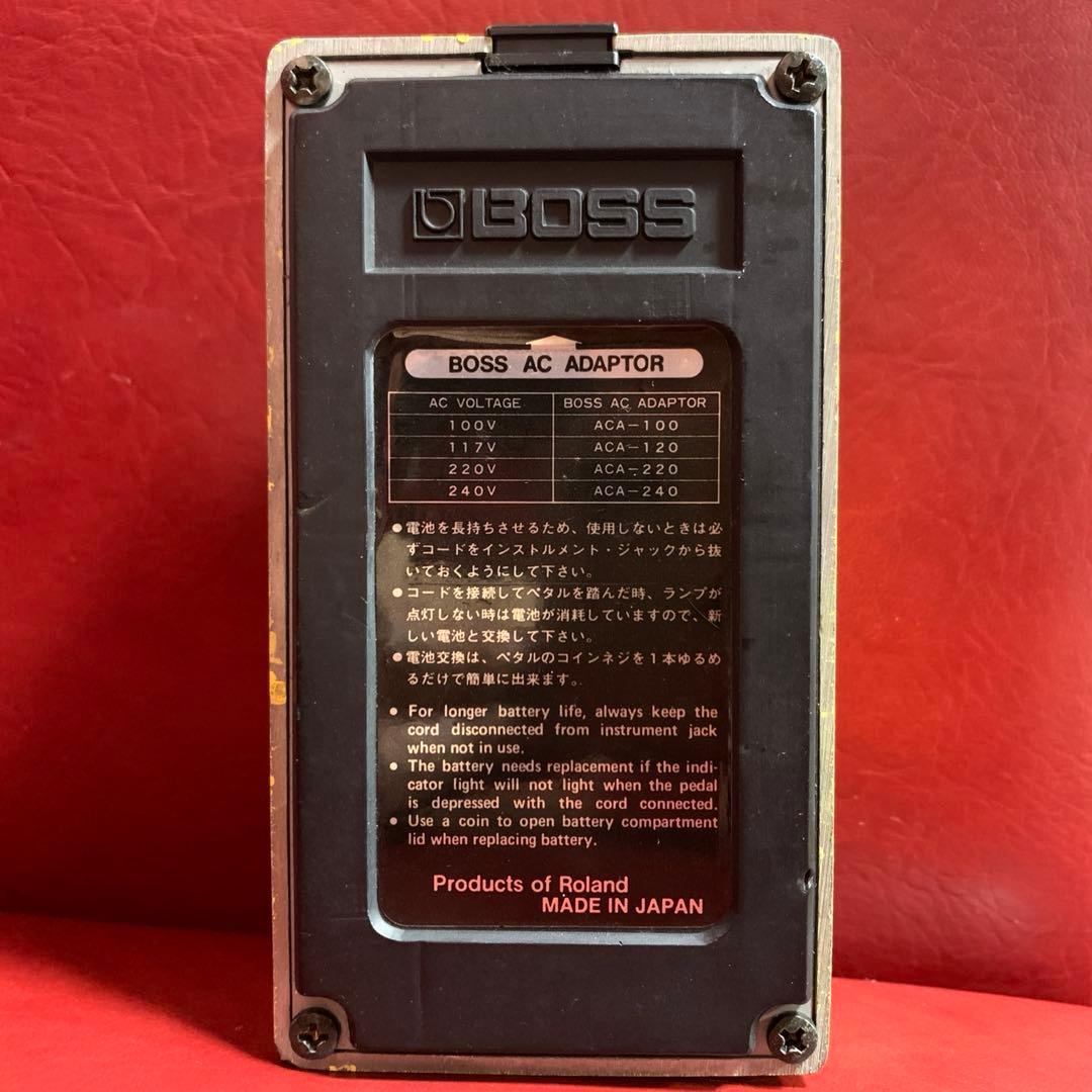 ★激レア! デビュー3か月目の極初期個体★ 良音 1981年 BOSS SD-1