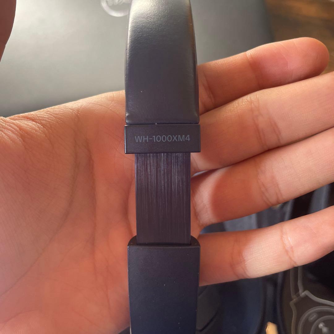 SONY ワイヤレスヘッドホン ダークブルー