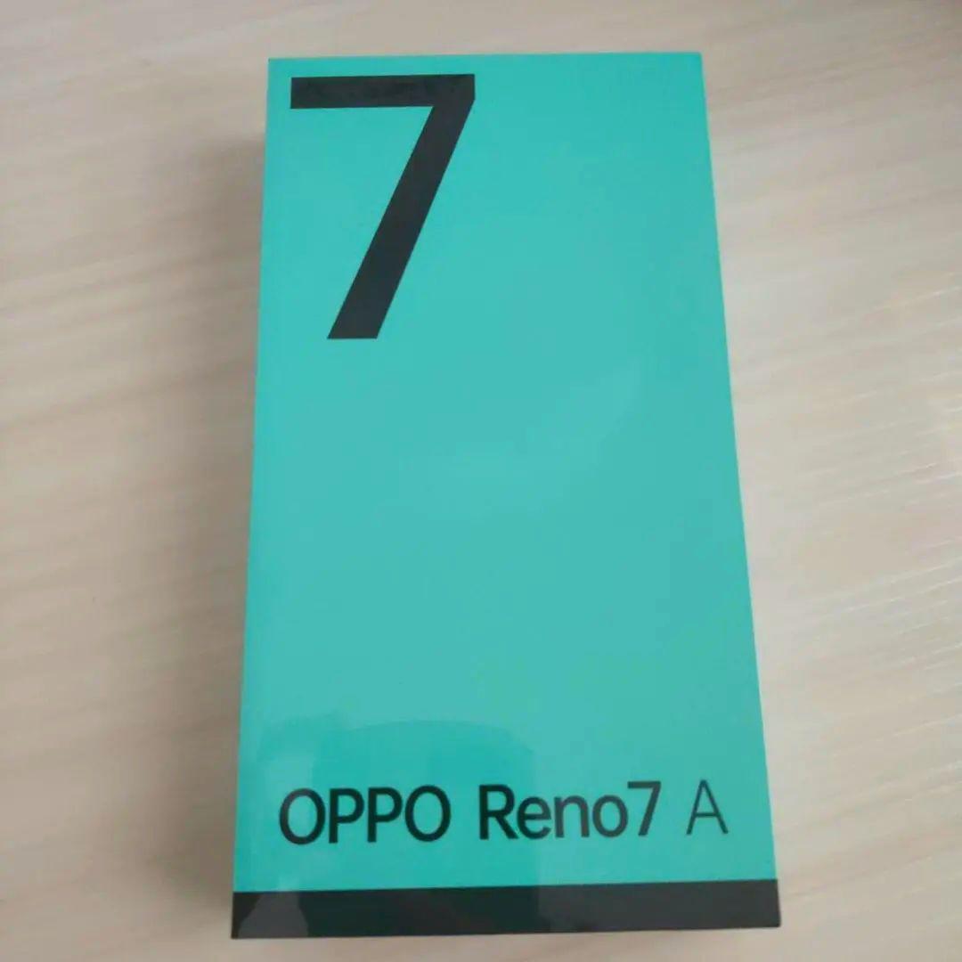 【新品未開封】OPPO Reno 7A スターリーブラック シムフリー版