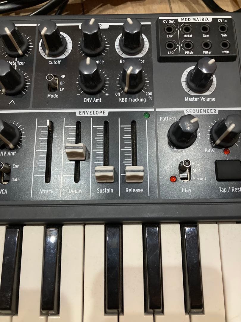 Arturia MICROBRUTE アナログシンセサイザー アダプター付