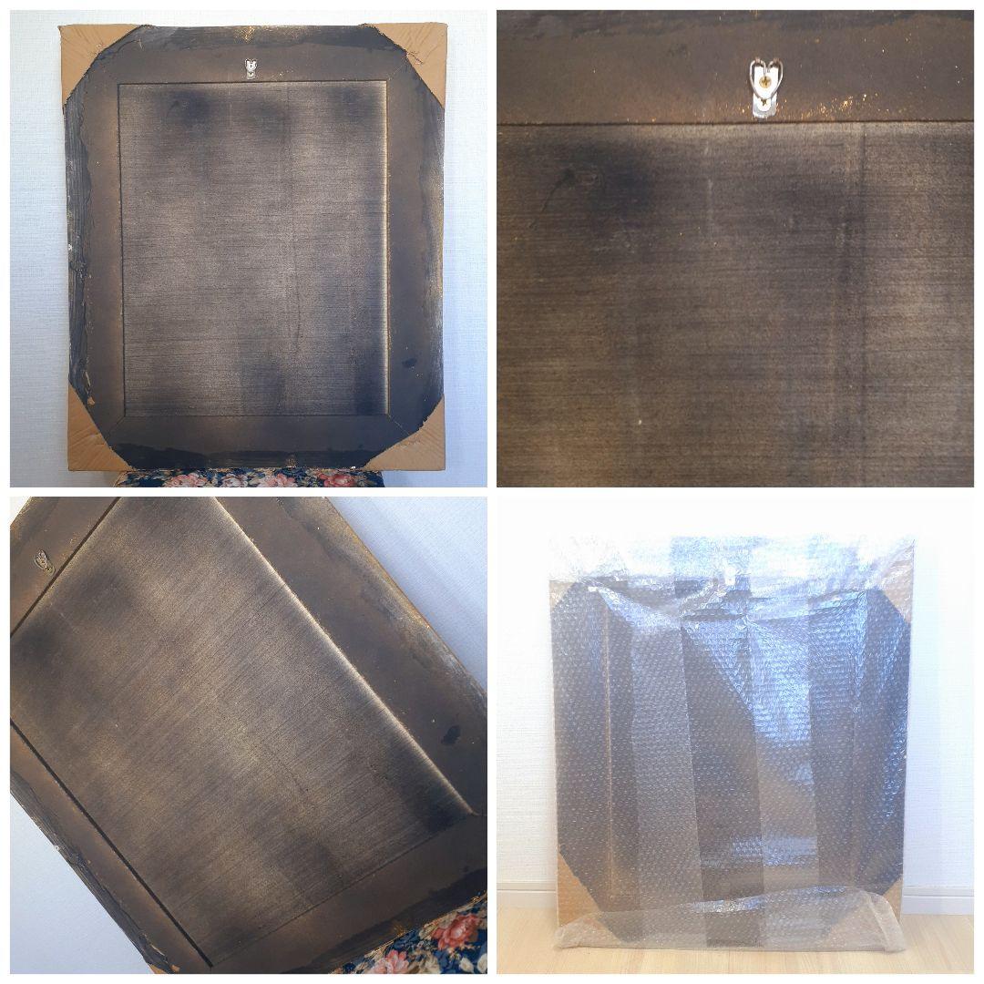 グスタフクリムト作画　TheMaiden　良質キャンバス　豪華　金箔額縁付