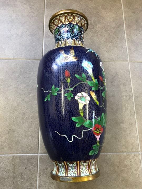 実売13万円？　花瓶　骨董品　中国　詳細不明