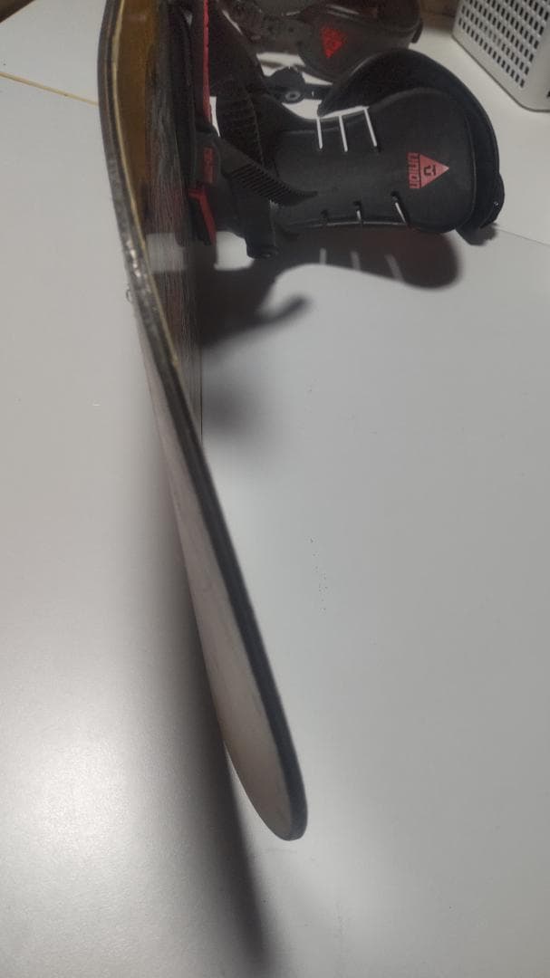 中古美品）スノーボードビンディングセット 154cm デザインかわいい初心者向