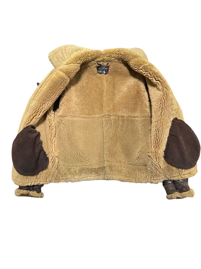 最終値下げ‼️グッドエイジング‼️schott type b-3 ムートンジャケット