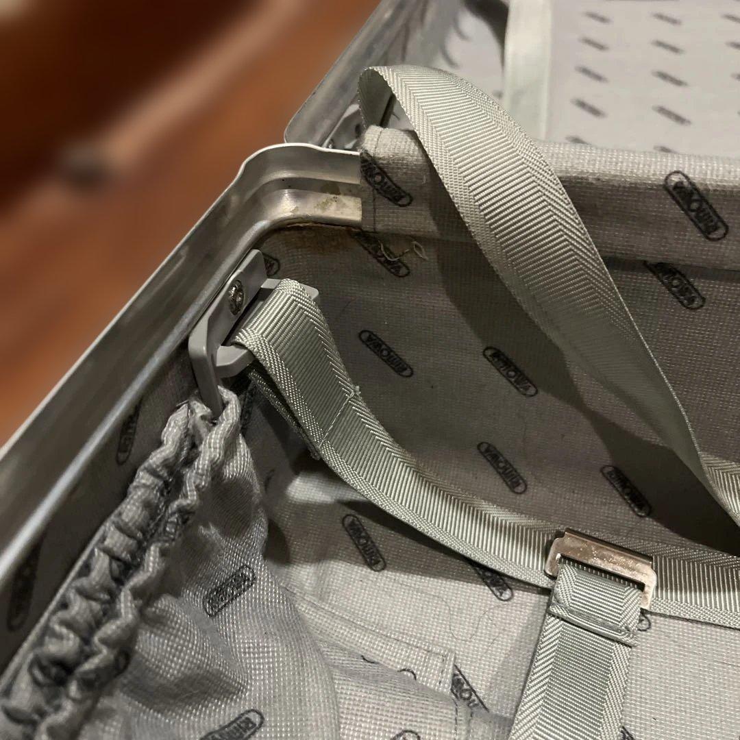 リモワ　2輪　オパール　機内持ち込みサイズ　青ロゴ　レトロ