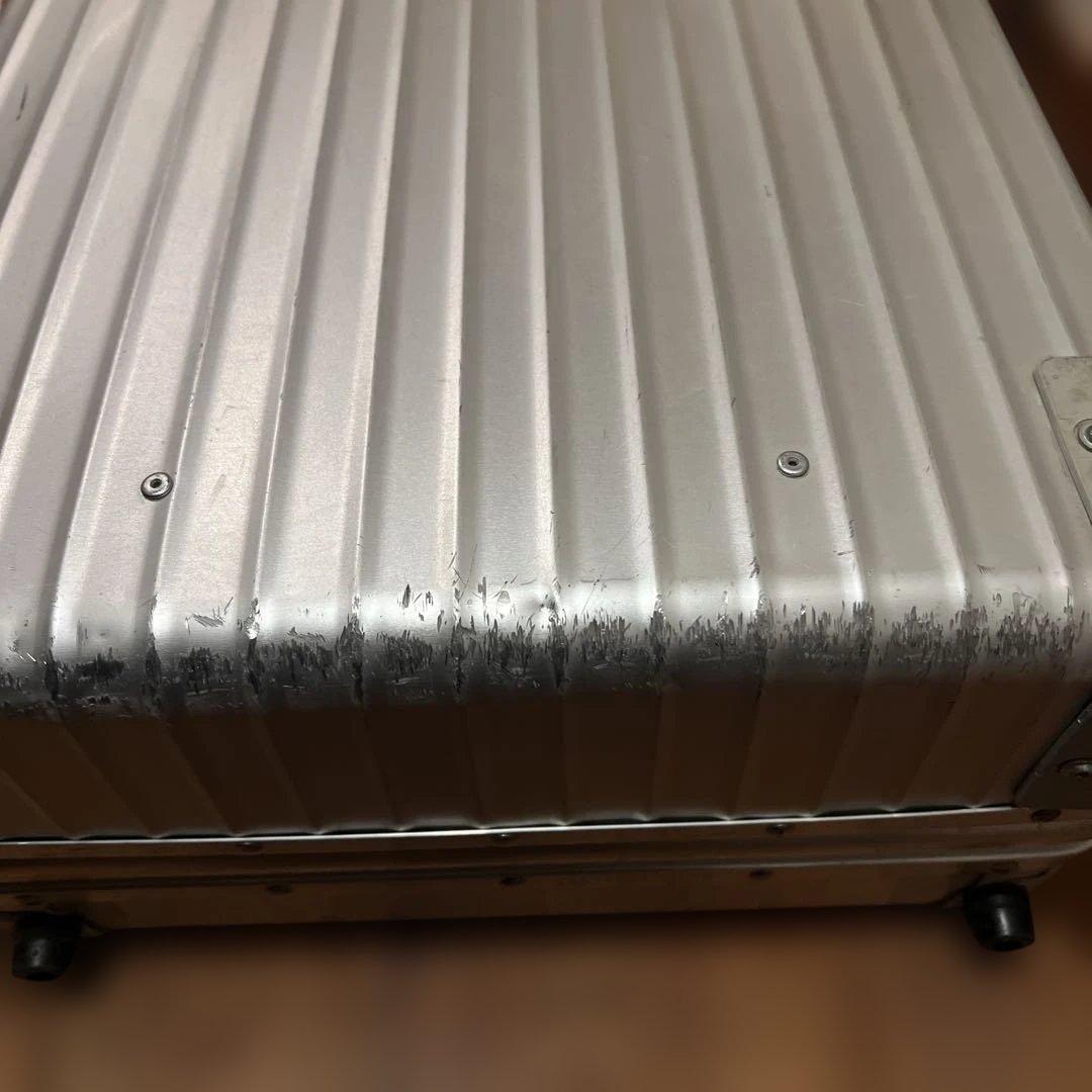 リモワ　2輪　オパール　機内持ち込みサイズ　青ロゴ　レトロ