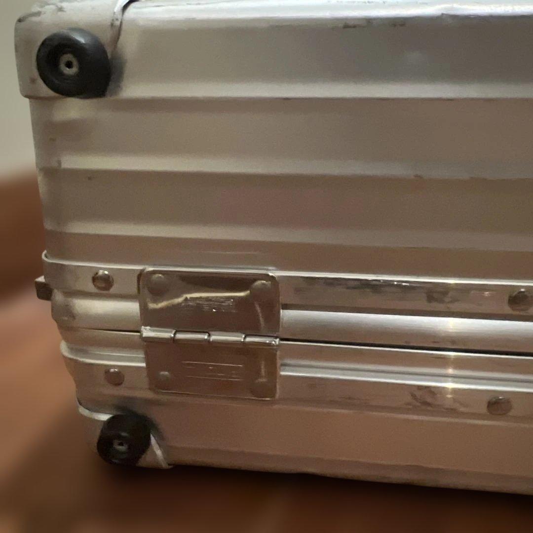 リモワ　2輪　オパール　機内持ち込みサイズ　青ロゴ　レトロ