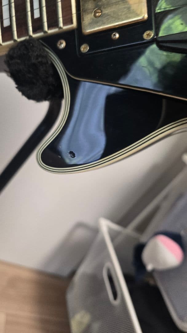 Mason ブラック エレキギター レスポールスタイル