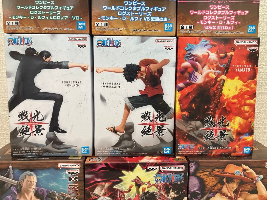 【ONE PIECE】プライズ フィギュア　9点　まとめ売り
