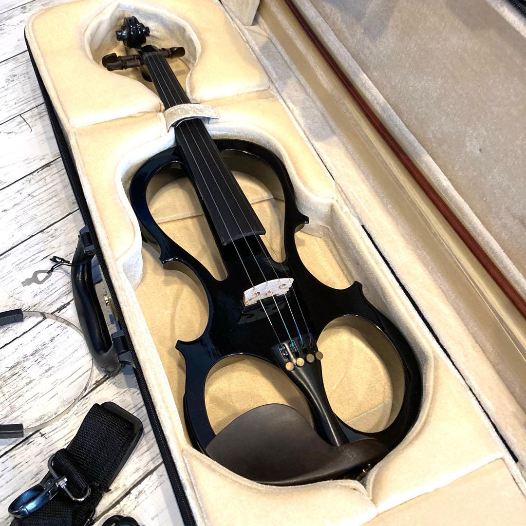 サイレント エレキ バイオリン ヴァイオリン HVPV-30 4/4