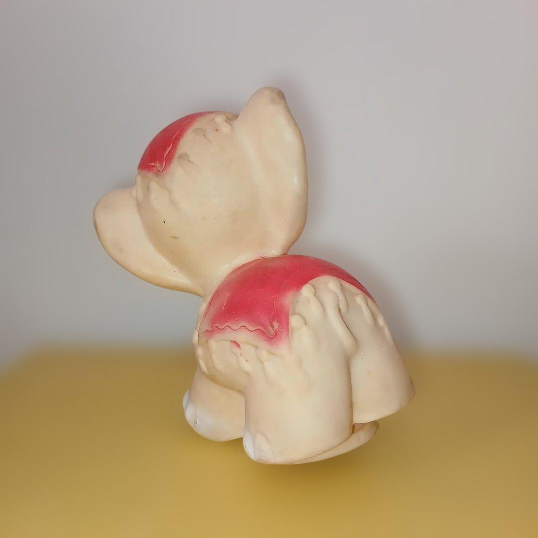 ヴィンテージ　ゾウさん　ソフビ人形