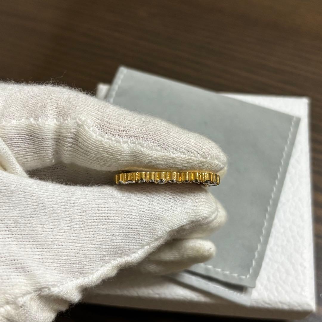 ［美品］現行　ディオール　CLAIR D LUNE ラインストーン　ブローチ