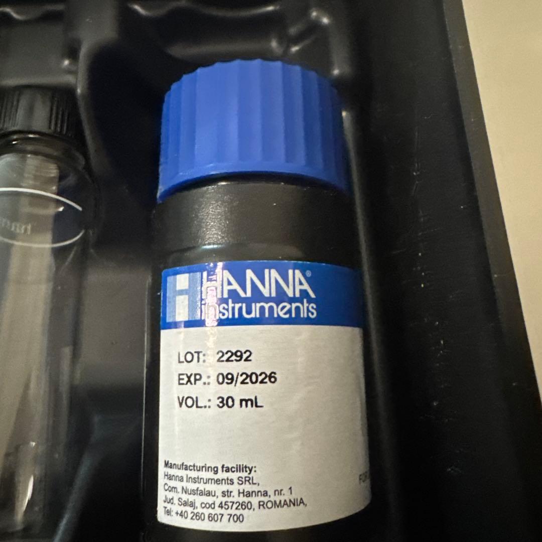 ハンナ　HI 772　吸光光度計チェッカーHC　 アルカリ度（海水用）