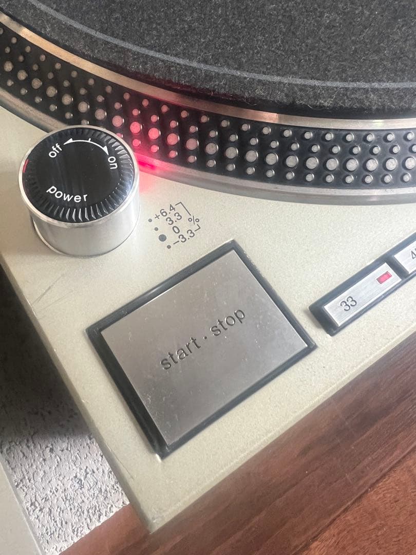 [美品] Technics SL-1200MK5 樽屋赤針付き