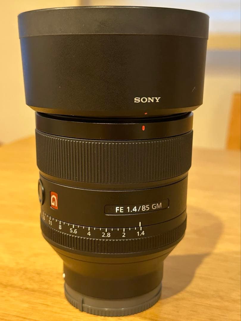 SONY 単焦点レンズ85mm f1.4 GM