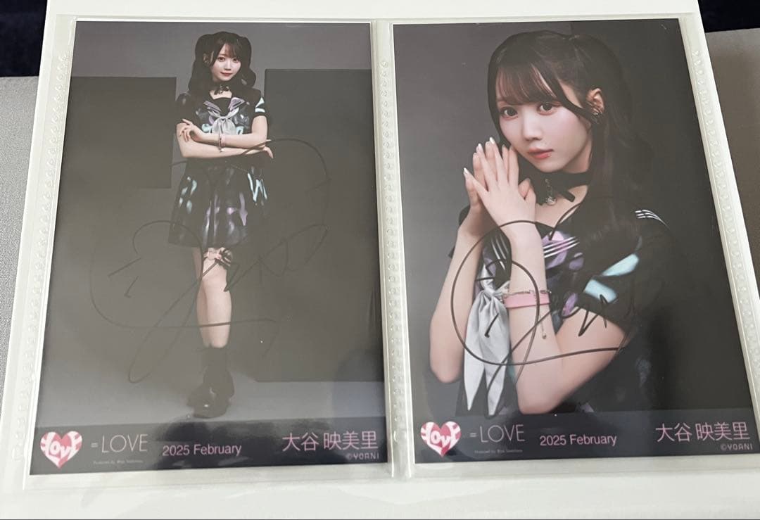 大谷映美里 直筆生写真 まとめ売り