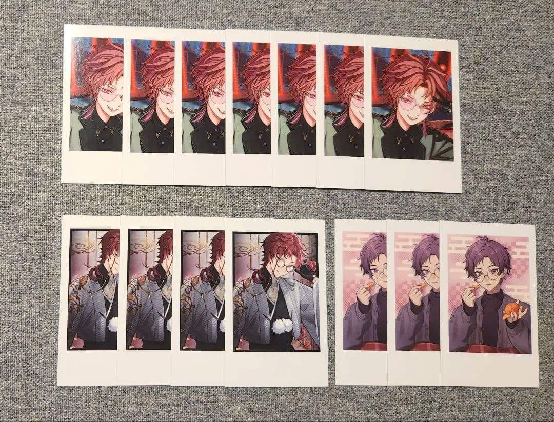 〘BAD COLLAR〙バカラ もるでお チェキ風トレカ 14枚