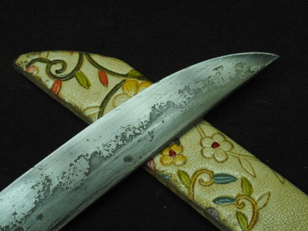 残欠刀　合法サイズ　１３.５cm　和式ナイフ　小刀