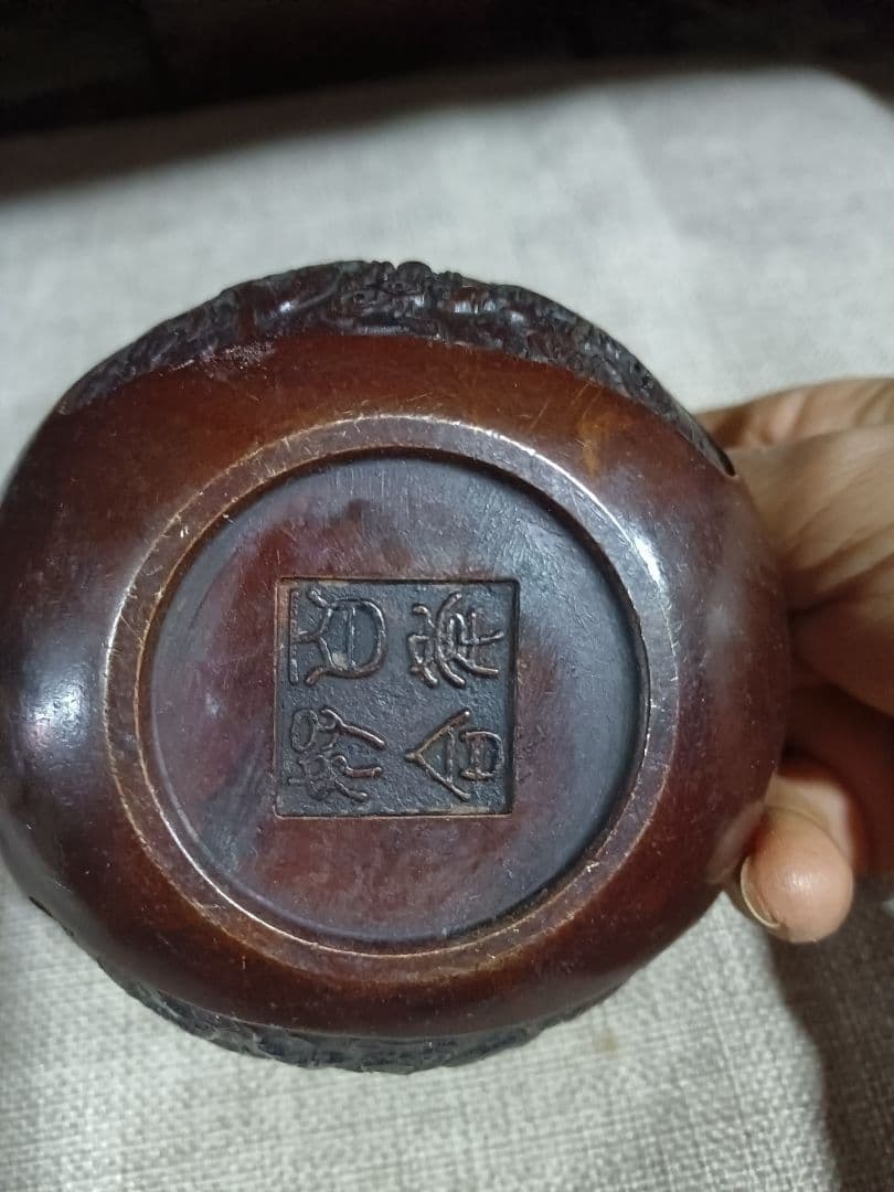 銅器 手炉暖 手炉 香炉 香篆身辺手暖炉 檀香 装飾品 工芸品 美術品