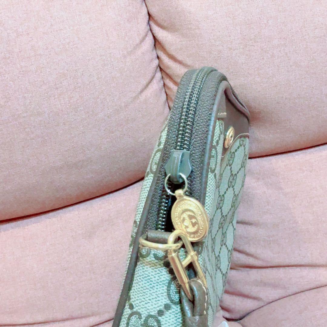オールドグッチ GUCCI GG柄 ショルダーバッグ