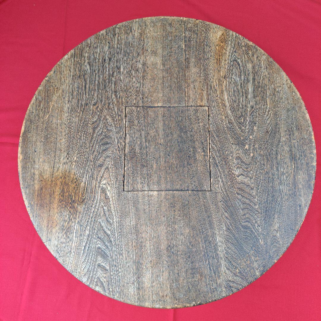 ♦️100年前♦️ちゃぶ台♦️丸型♦️時代物♦️希少骨董品♦️折り畳み式♦️