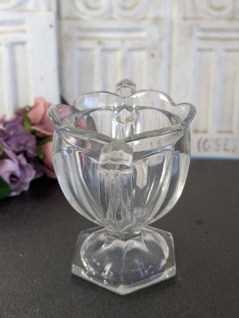 イギリス アンティーク チッペンデール ダブルハンドルボウル ２個セット