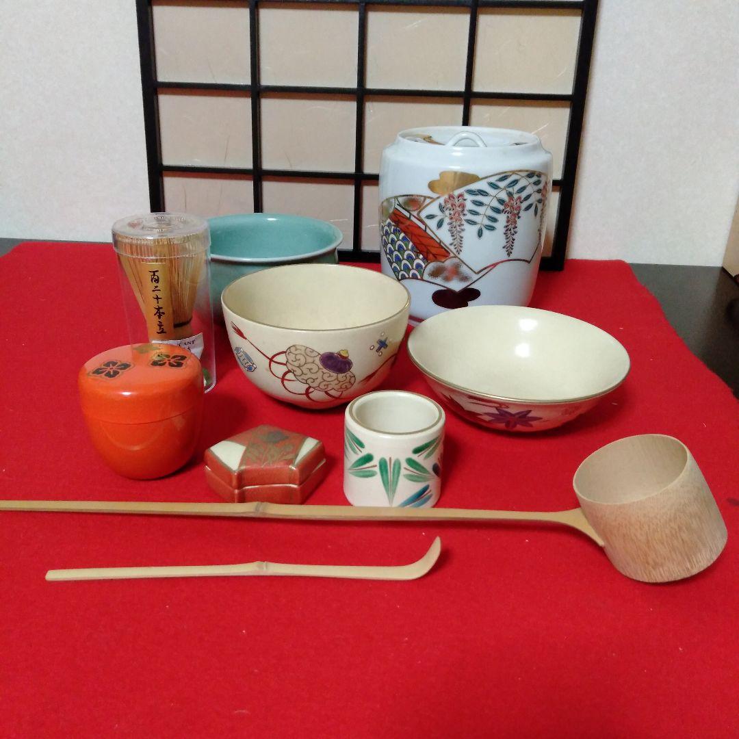 初心者お稽古用最適　茶道具十点