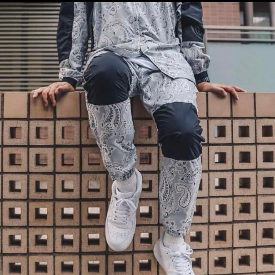 ふ*せ様 バンダナ セットアップ THE NORTH FACE PURPLE L