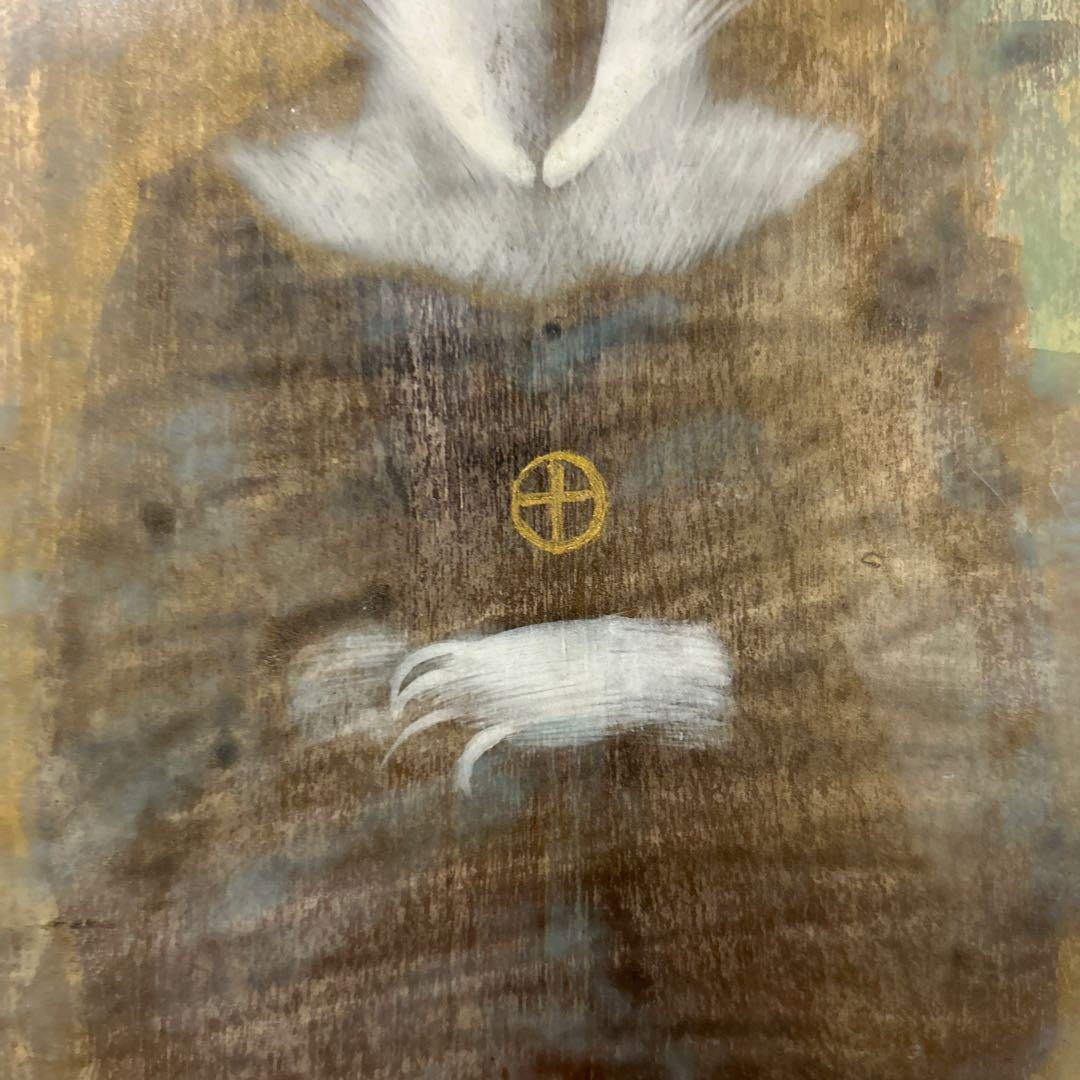 希少　レア　十時孝好　USAGI アクリル画　原画　1986年作