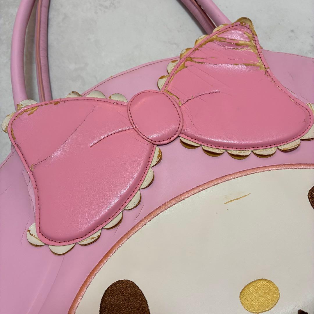 レア　マイメロディ ダイカット　フェイス　バッグ