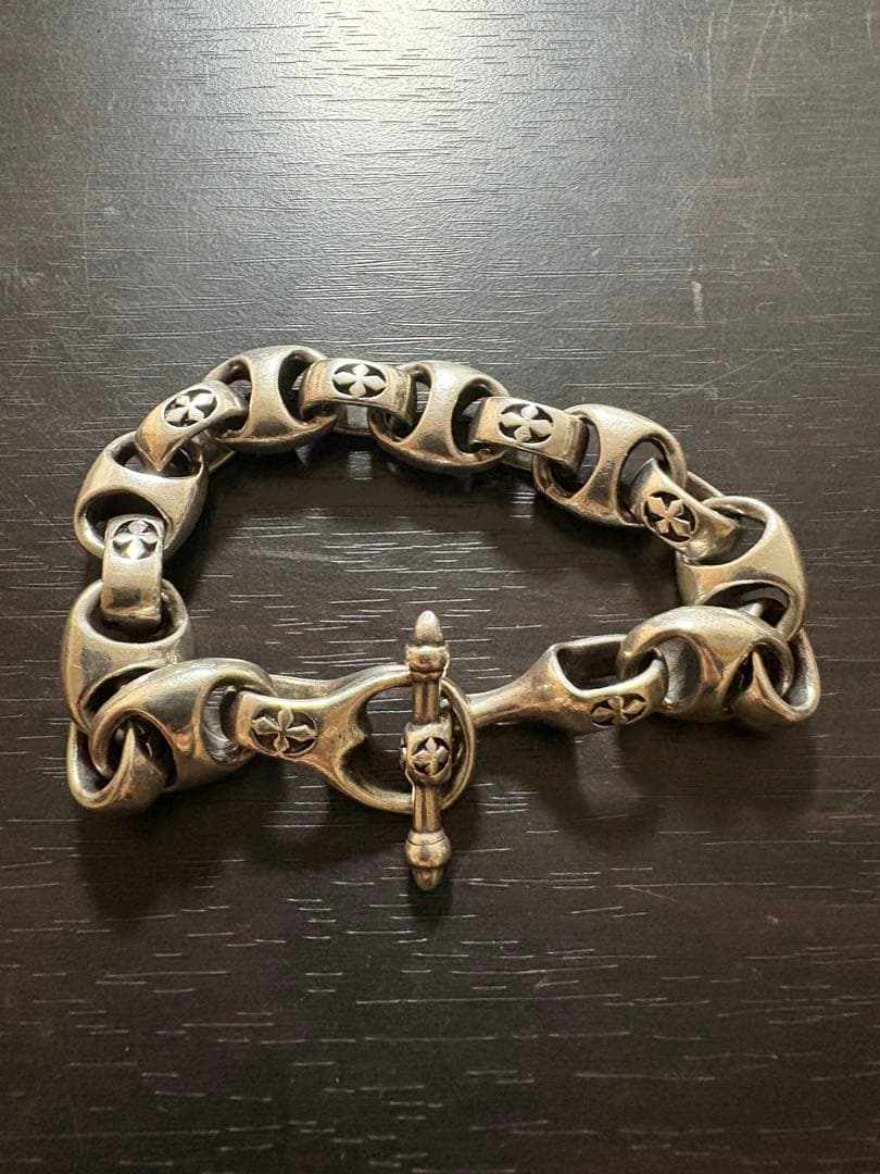 89.2g BWLタイプ？ ブレスレット Silver925 ガボール系