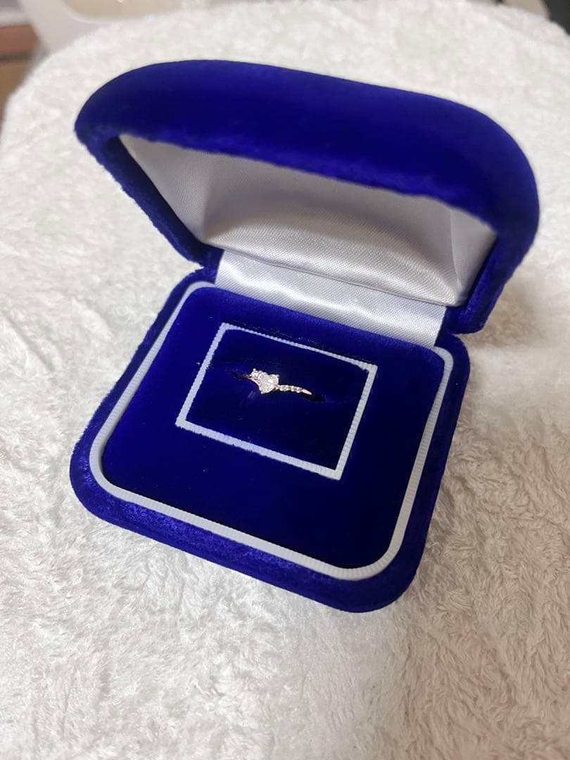 ハートダイヤモンドリング