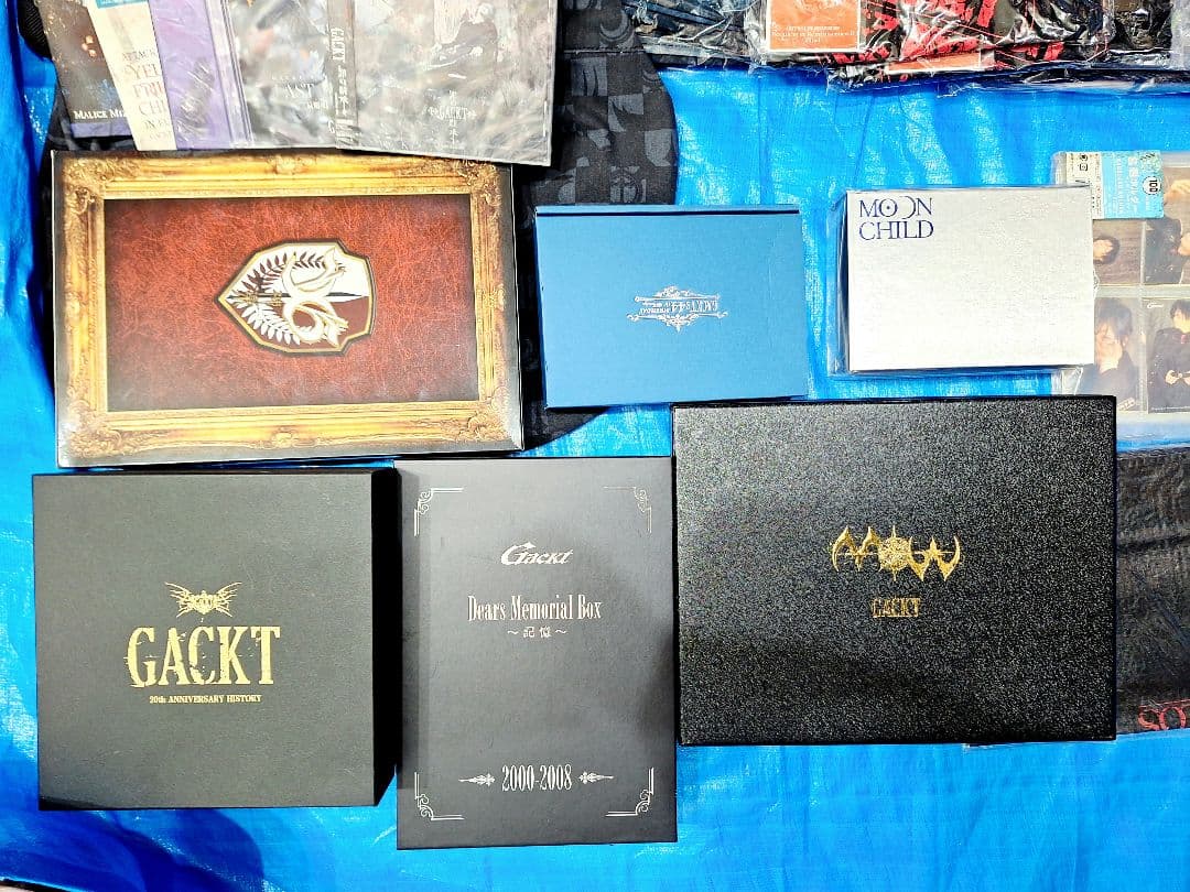 まとめ売りGACKT ガクト パンフ/限定BOX/CD/DVD/バッグ/タオル/