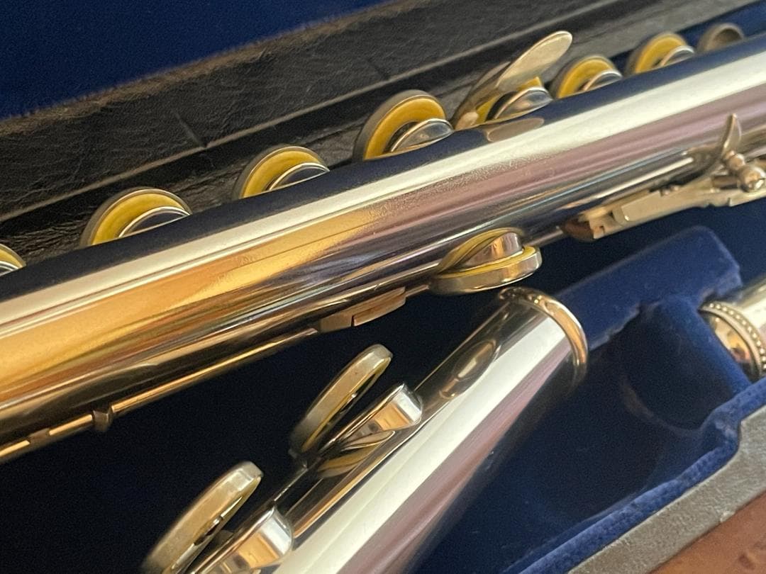 ムラマツ フルート 頭部管銀製モデル Ｅメカドーナツ付き！