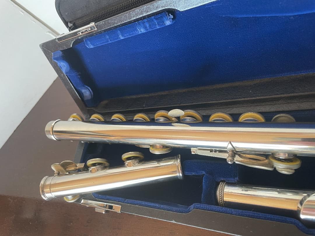 ムラマツ フルート 頭部管銀製モデル Ｅメカドーナツ付き！