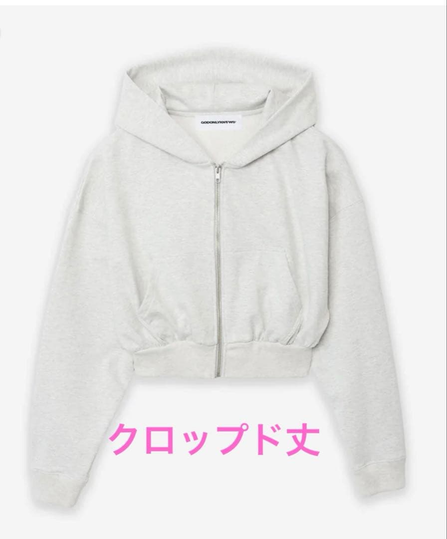 GOD ONLY KNOWS 岩田剛典 CROPPED SWEAT HOODIE