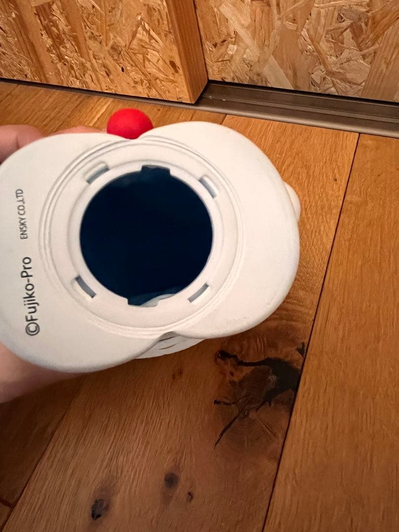 限定品 2020年 代用シールでポストになった ドラえもん 貯金箱 蓋なし