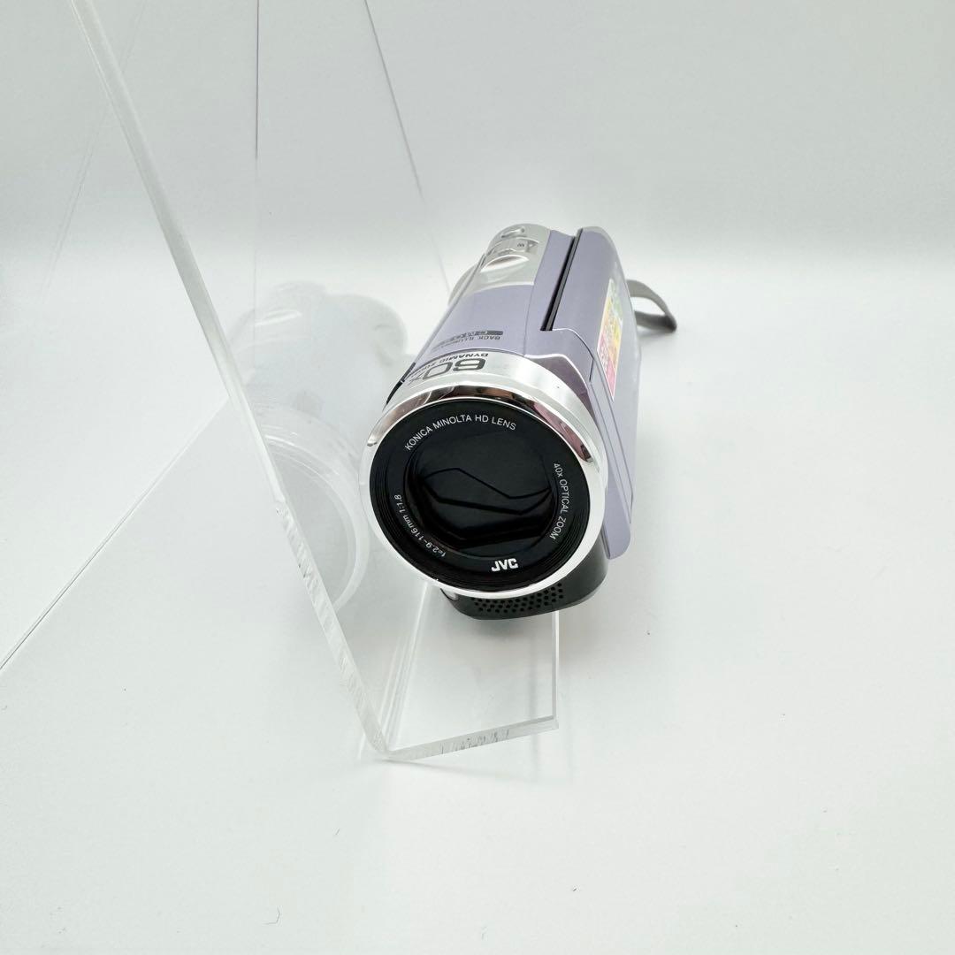 【美品】JVC Everio GZ-E345-V ビデオカメラ バイオレット